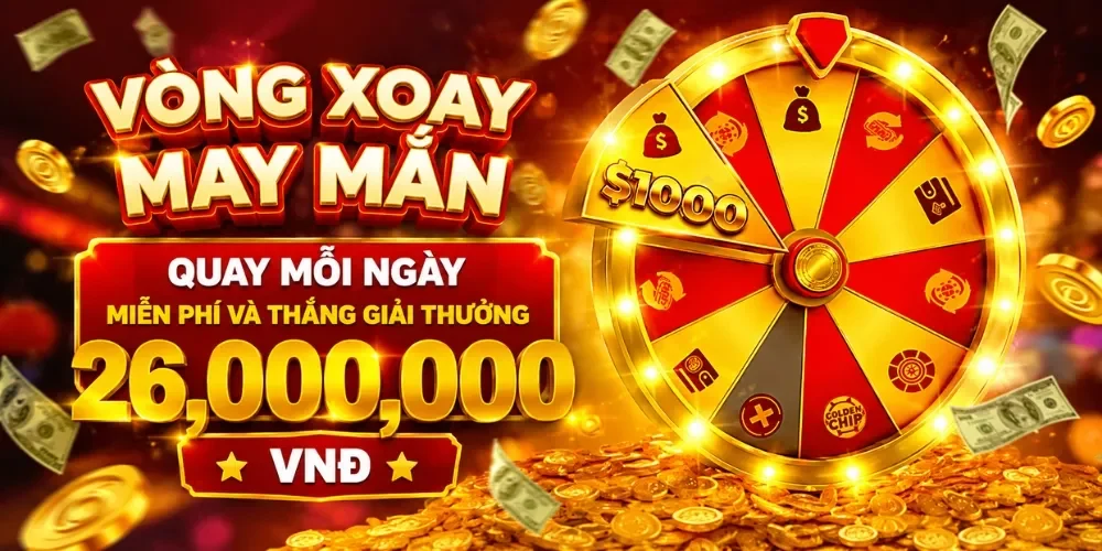 Ưu đãi vòng quay may mắn Dafabet
